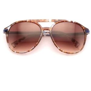 SaleL New! Wildfox baroness tortoise navy aviators